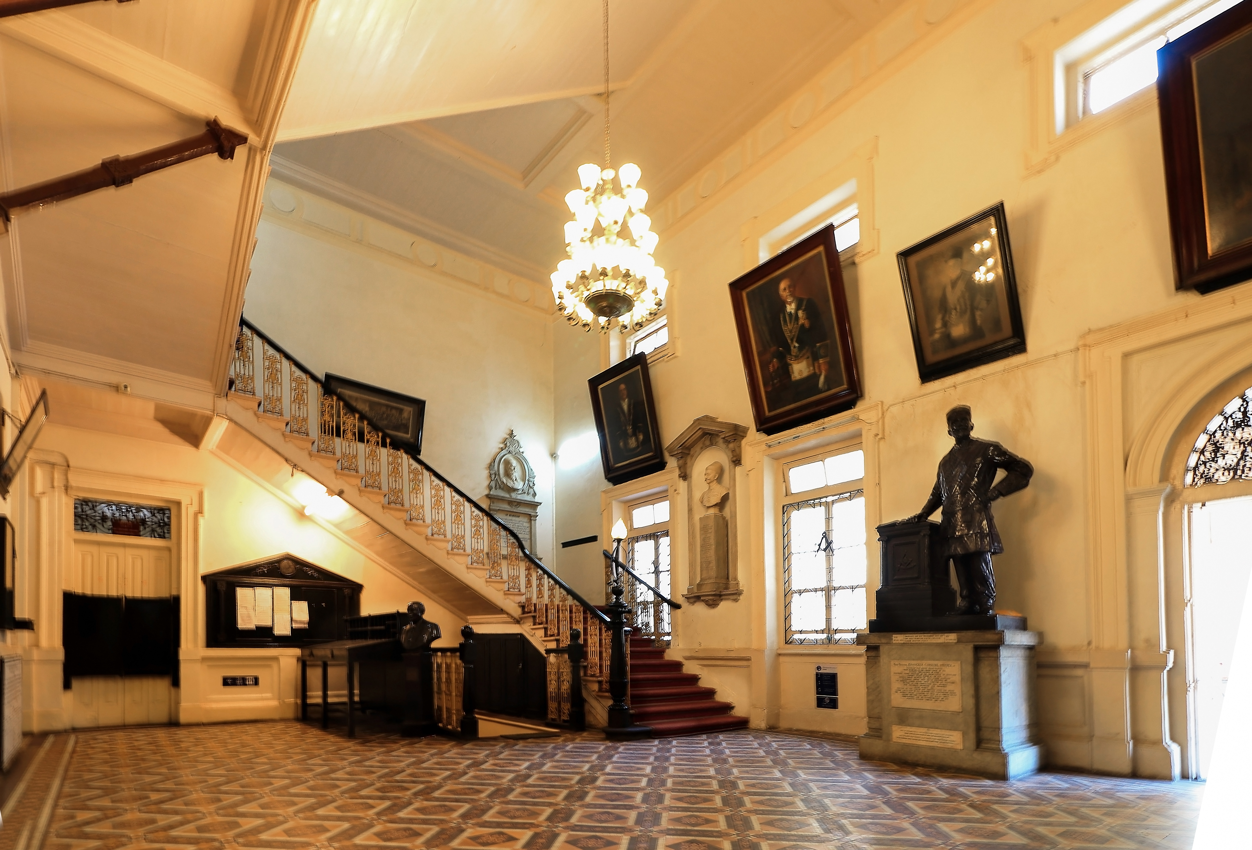 Freemasons' Hall, Mumbai - Lobby